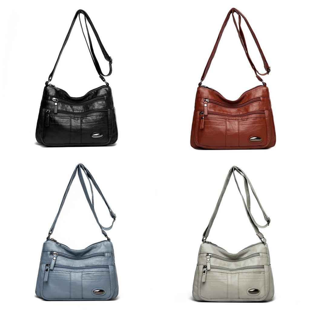 Urban Minimalist Pu Crossbody Bag For Women With Multiple Pockets For Everyday Use