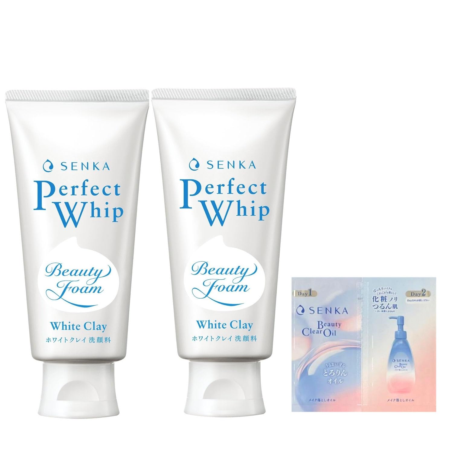 

SENKA Perfect Whip White Clay Очищающее средство для лица 120 г x 2 Бонус Удаляет и Мертвые и Для мужчин и (Оптовая закупка) + Предмет. Поры, Черные точки, Кожа.