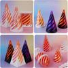 Kids 3D Printed Spiral Cone Fidgeting Toy Impossible Pyramid Passthrough Sculpture Antistress Anxiety Relieving Game Adults Toys