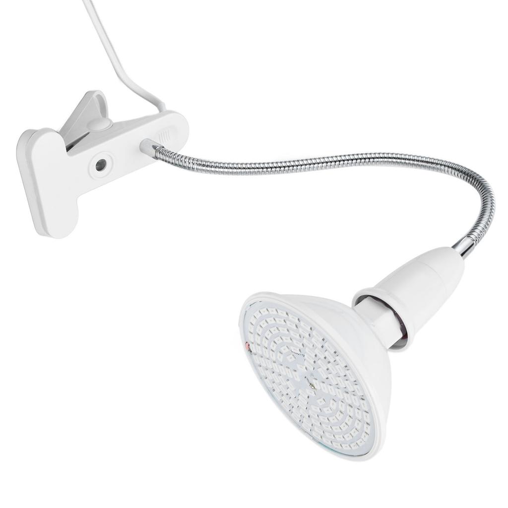 120LEDs Blue Yellow Red Light Therapy Light Efficient Facial Beauty Salon Lamp with Clip for E27