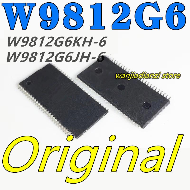 5PCS  Original W9812G6KH-6 W9812G6JH-6 SDRAM  TSOP54 W9812G6 W9812 RAM memory chips, 16 m memory chips TSOP-54