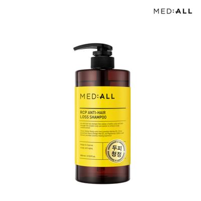 MEDIALL Scalp Cleaning Hair Loss Dandruff Relief Mildly Acidic Shampoo 800ml Woody Herbal Fragrance, 1 Unit