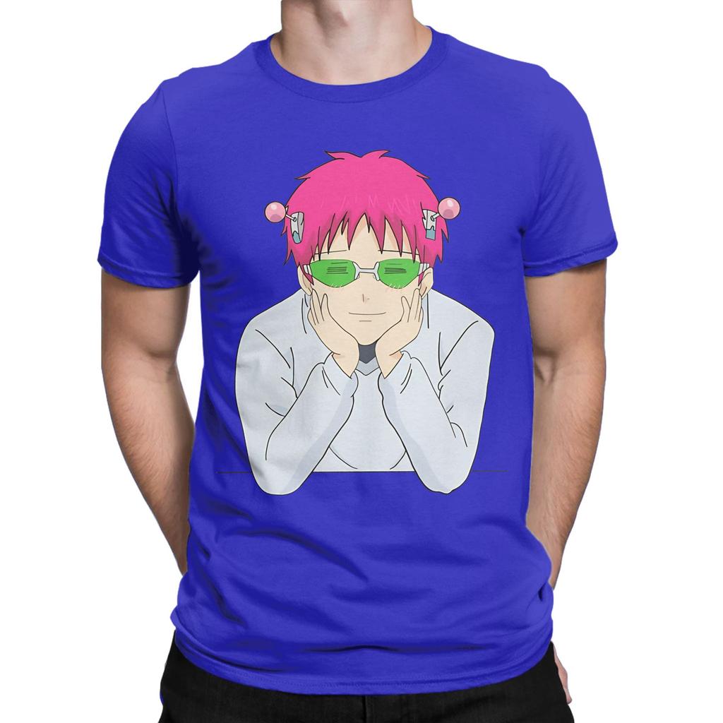 Happy Saiki Novelty 100 Cotton Tshirt Saiki Tees Tops For Unisex