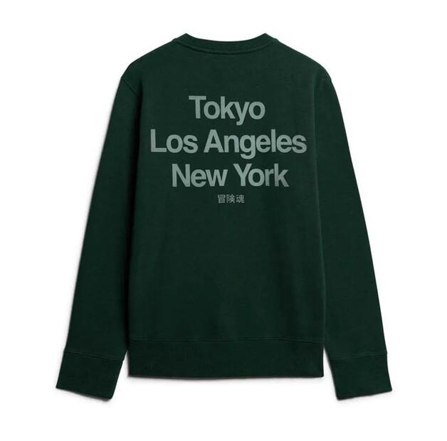 Superdry Core Logo City Luźna bluza