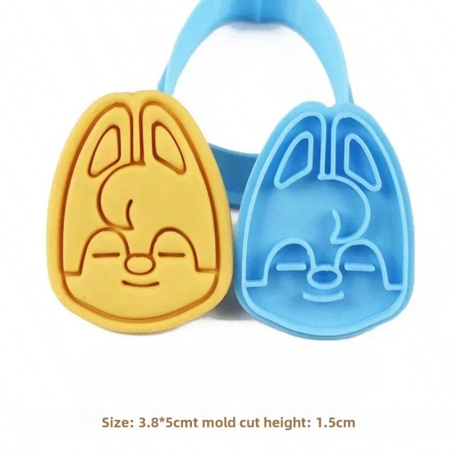 Straykid Kpop Skzoo Cartoon Biscuit Mold Cute Kitchen Accessory Press Seal Baking Tool Ideal Stray Gift 3D Kid Friendly Entertaining Fun Play Safe