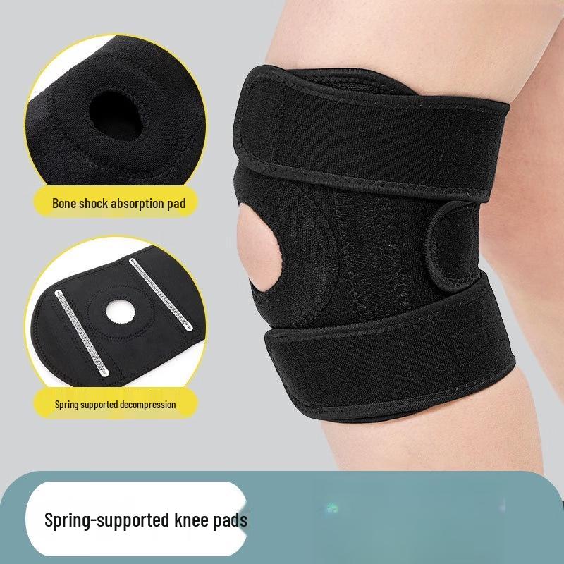 TULX Adjustable Sports Knee Brace with Spring Support (Pair)