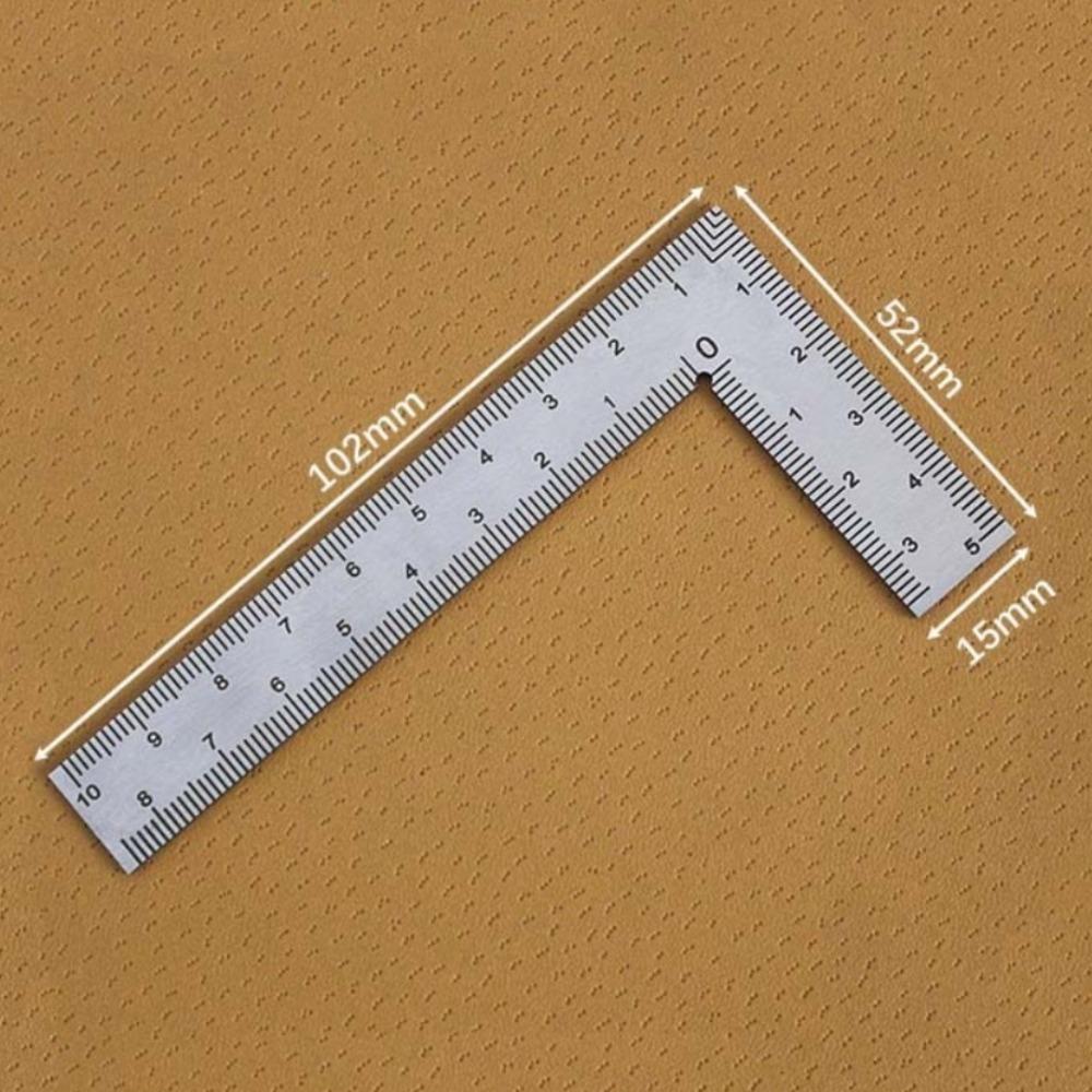 Precision Mini L Square Ruler Square L Shape Ruler Carpenter Tools For Building Framing Gauges
