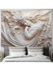 Enchanted Angel Art Tapestry  Premium 3D Relief Design Tapestry