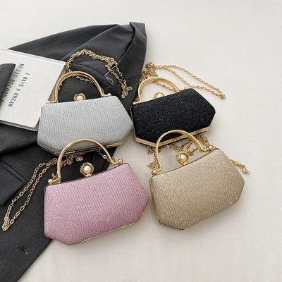This Year's Popular Niche Bag Women's Bag One-shoulder European and American Fashion Rhinestone Retro Ins Foreign Style Hand-held Crossbody Dinner