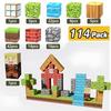 My Magnetic Block World: Primeval Forest Series Educational Building Cubes for Children