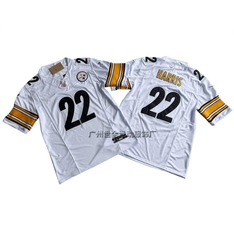 Vintage Embroidered Rugby Jersey Men Women Cotton Blend Team Sport Uniform Practice Game Fan Wear
