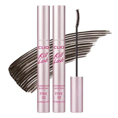 Tusz do rzęs Kill Lash Superproof Zestaw Fine (1+1) 6,5g*2 szt.