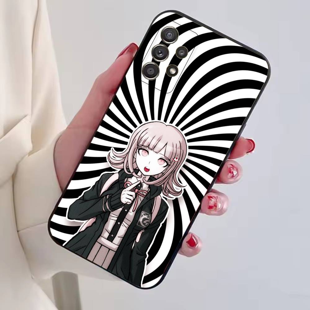 Danganronpa C-Chiaki Nanami Phone Case Black Silicone Soft For Samsung S25,S24,S21,S22,S23,S30,Ultra,S20,Plus,Fe,Lite