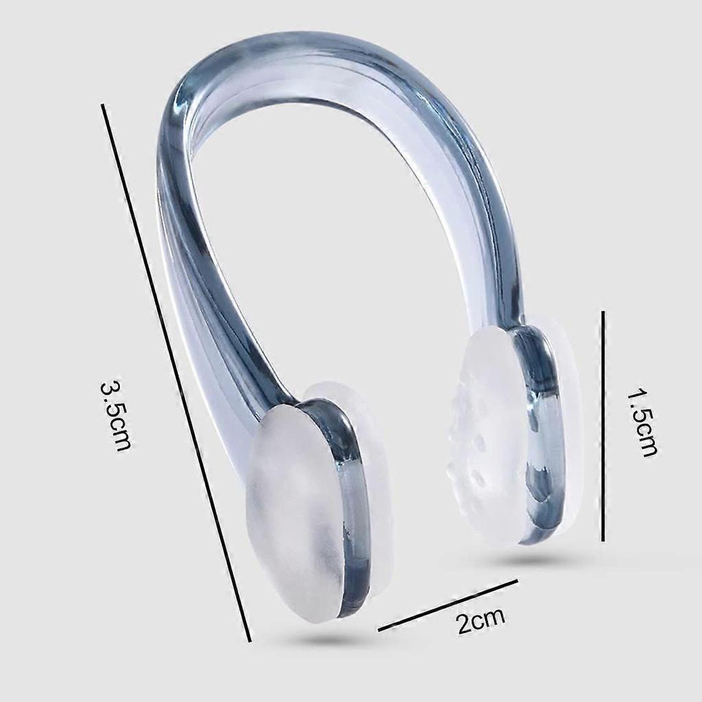 6 Pack Silicone Nose Clips Swimming Waterproof Nose Clips Kids