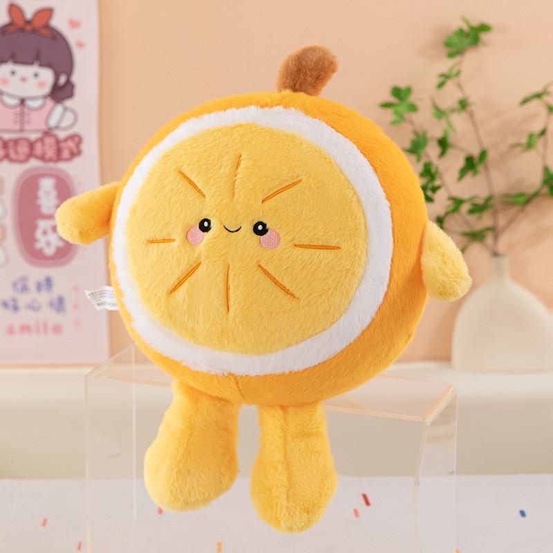

Plush Fruit Orange Toy Pillow With Pp Cotton Filling For Kids And Adults 40cm