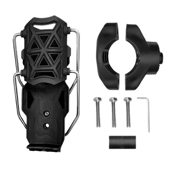 Adaptive Bike Water Bottle Holder Automatic Clamping 360-degree Rotating Cup Cage Quick Installation Bike Cup Holder