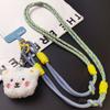 Mobile phone lanyard crossbody can carry female long ins wrist neck adjustable multi-purpose cartoon cute plush bear