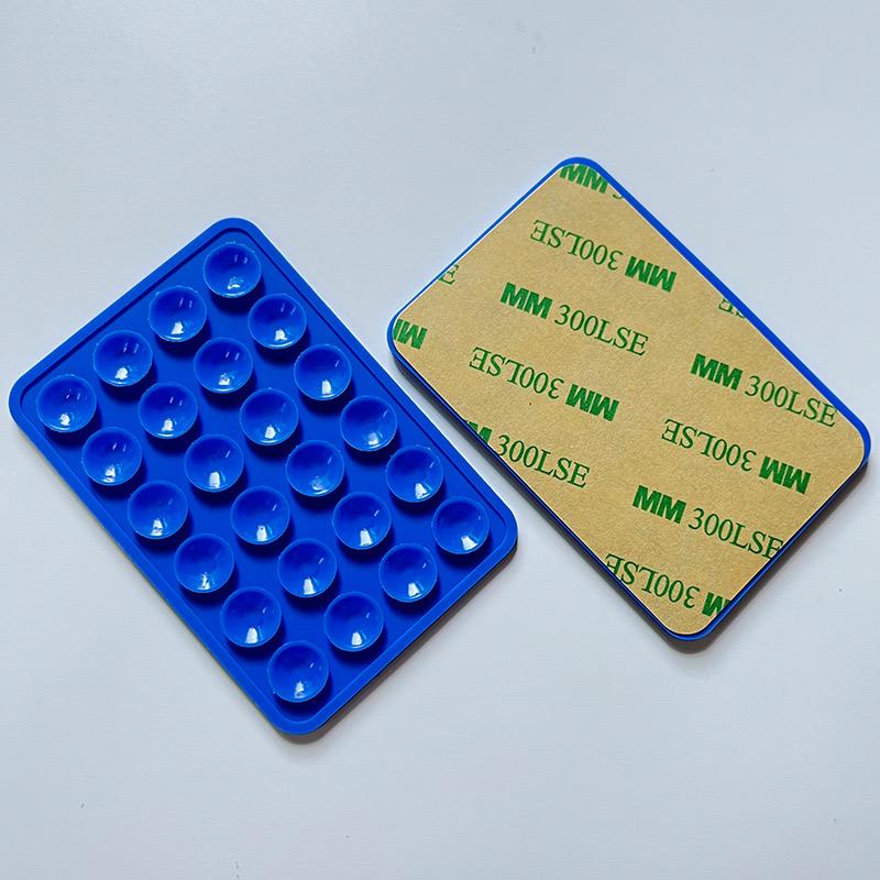 

Двусторонняя силиконовая присоска для мобильного телефона, присоска с клеевой основой из силиконовой резины для фиксированной подкладки синий