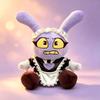 25CM Funny Maid Jax Plush Rabbit Doll Holding Gun Soft Stuffed Animal Amazing Digital Doll Circus Cartoon Toy For Kids Gift