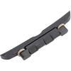 Dilwe Mandolin Bridge, Adjustable Ebony Bridge Mandolin Instrument DIY Repair Parts