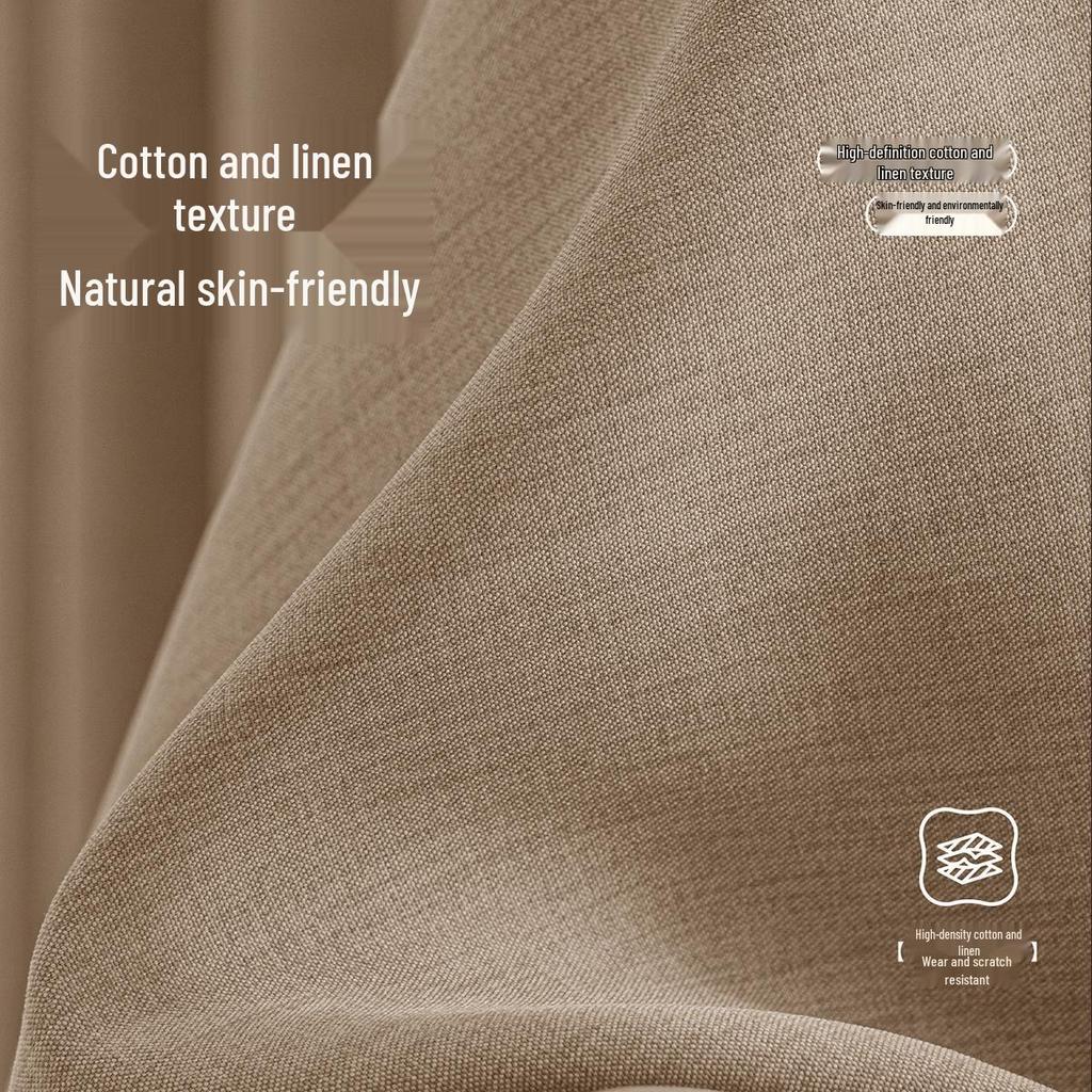 Double-Sided Full Blackout Modern Curtains for Living Room/Bedroom