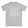 The Only Thing More Powerful Than Hate is Love  Mens T Shirts  Fashion Tees Short Sleeve Round Collar TShirts  Cotton Tops