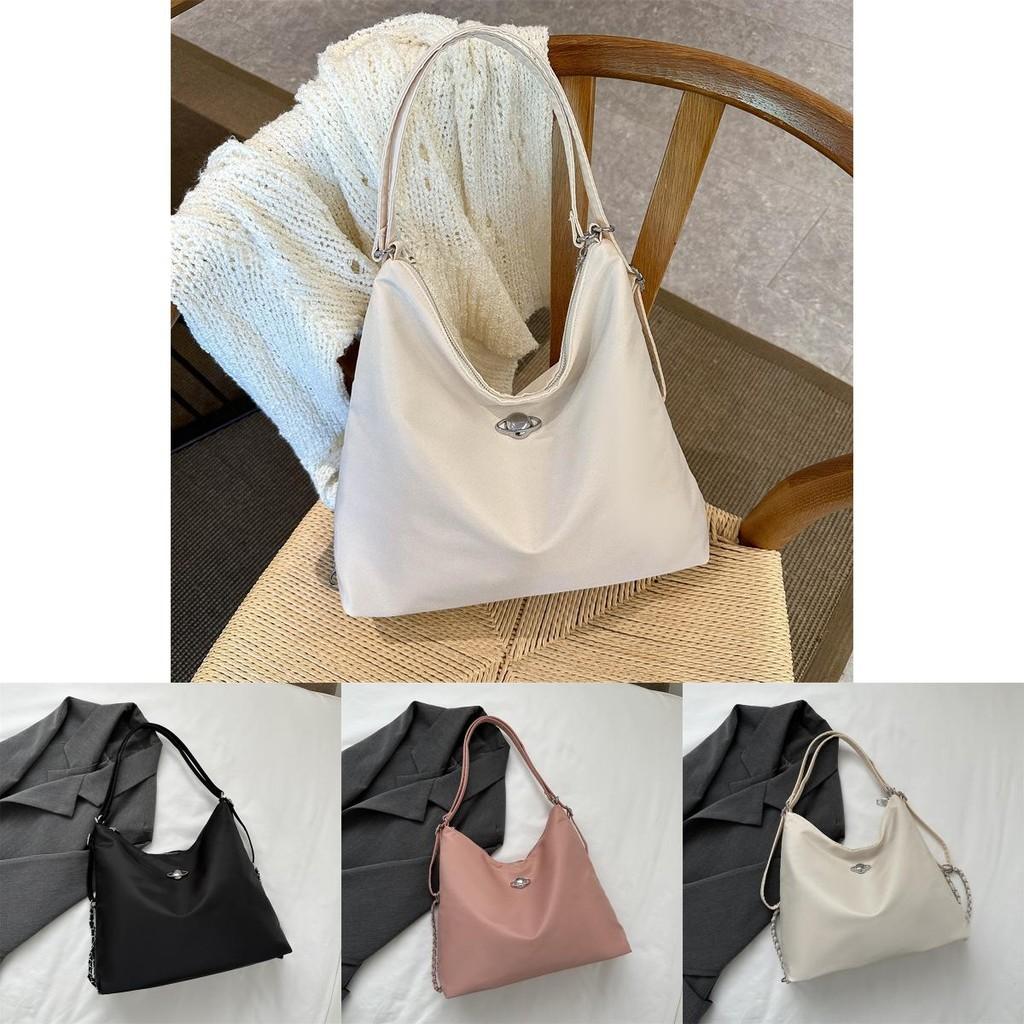 Trendy Casual Large Capacity Tote Bag For Women Featuring Chic Oxford Fabric