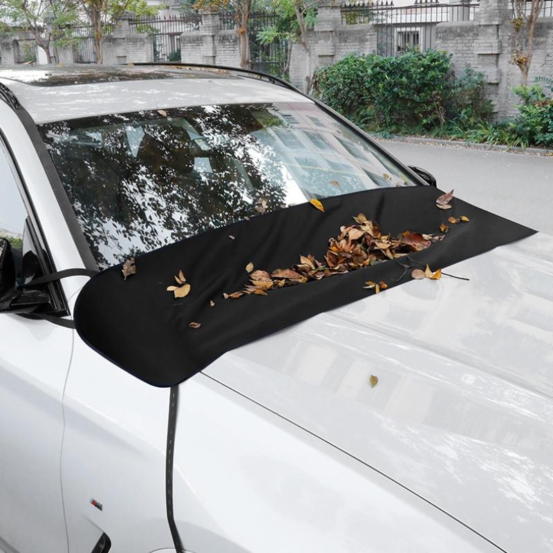 Copertura Parabrezza Auto Universale M/L Foglie Ghiaccio Neve Rete Protezione Tenda Parasole Canale Pioggia Tergicristallo Copertura Polvere