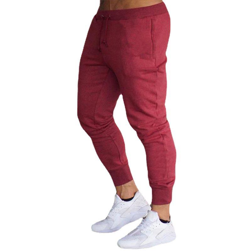 Men's Slim Fit Elastic Waist Joggers - Spring/Summer Thin Pencil Pants