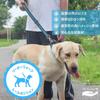 TheFirstGrain Short Lead for Large and Medium Great for Walking and Reflective Gentle On Hands Dogs, Training, Durable, Sturdy, Material, (Black, L)