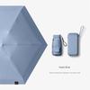 Capsule Sun Umbrella, Sun Protection, Uv Protection, Dual-Use for Sun and Rain, Mini 40% off Fold, Ultra-Light, Compact, Portable m