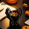 Stable Desk Accessory 3D Printed Gothic Demon Claw Trinket Dish, Devil Paw Decorative Jewelry Tray Storage Bowl, Key Holder Tray, Halloween