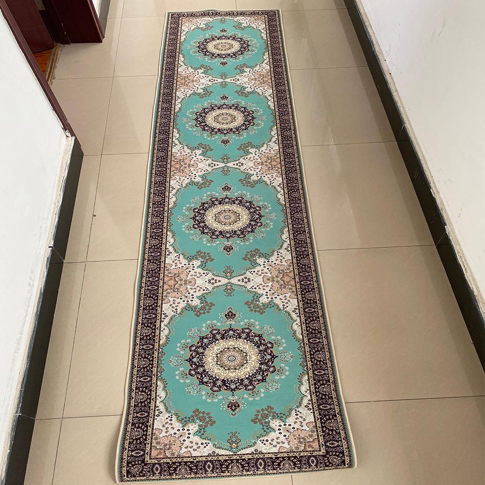 National Style Living Room Area Rug Home Decor Persian Corridor Hallway Carpet Islam Prayer Passageway Bedroom Rug Kitchen Mat