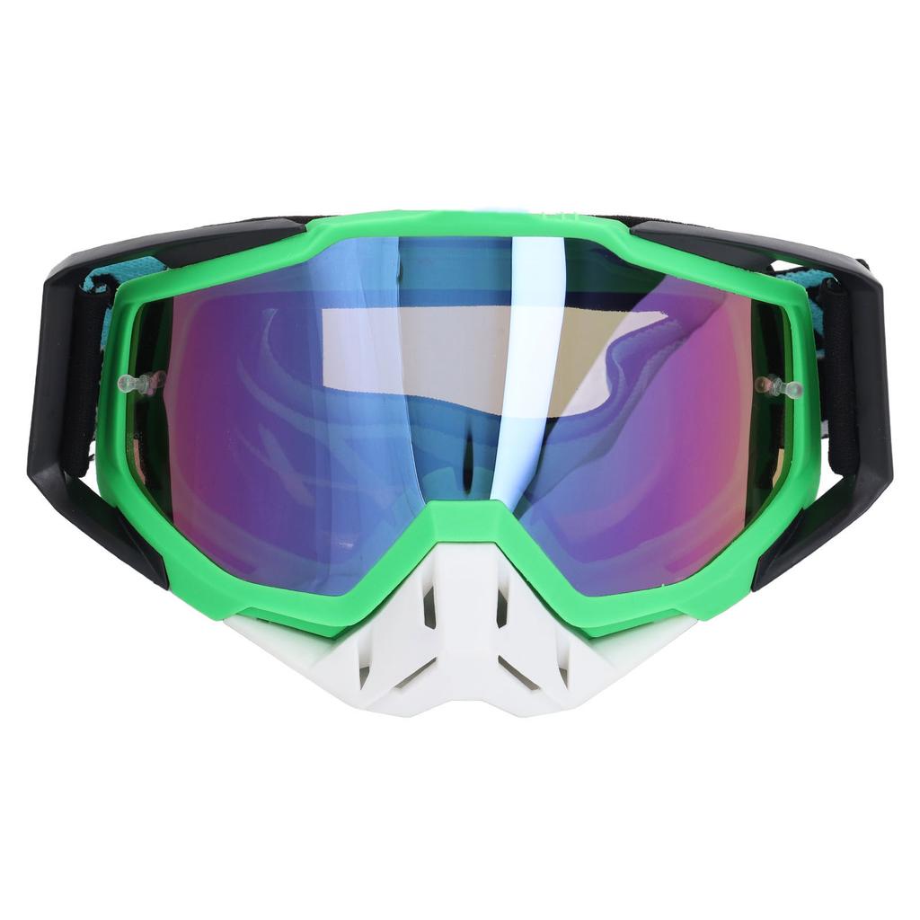 Ochelari de motocicletă Rezistenți la vânt Protecție UV Previn aburirea Rezistenți la impact Ochelari pentru cască de curse