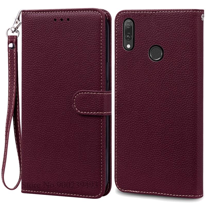 Y9 2019 Case For Huawei Y9 2019 Case Leather Wallet Flip Case For Huawei Y9 2019 Cover JKM-LX1 JKM-LX2 JKM-LX3 Phone Coque Funda