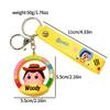 Adorable 2024 Cartoon Toy Story Buzz Lightyear Keychain Cute Figure For Kids Gifts