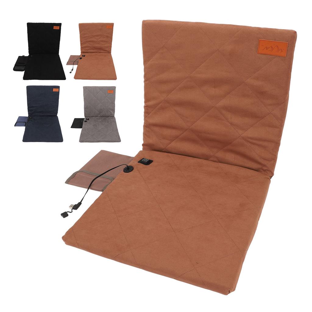 Tragbares beheiztes Sitzkissen Faltbares Heizsitzkissen Sichere beheizte Stuhlauflage für Innen und Außen