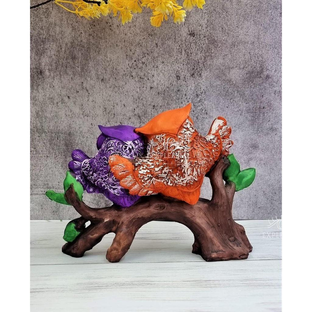 OWL Decorative Showpiece Vastu Shastra/feeng Shui Ornament | Home Decor showpiece| showpiece for Home Decor