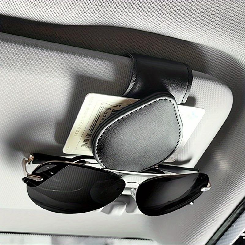 Car Sunshade Glasses Clip - Multifunctional Car Sunglasses Holder with Water Droplet Creativity Inside the Car