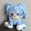 25 см Махито из Jujutsu Kaisen, сидит, синяя, плюшевая кукла с наполнителем, украшение для кровати, сопровождающая игрушка, коллекция для энтузиастов аниме