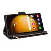 Samsung S25 EDGE Multi-Card Zipper Leather Case with Card Slot for S24FE/Note20