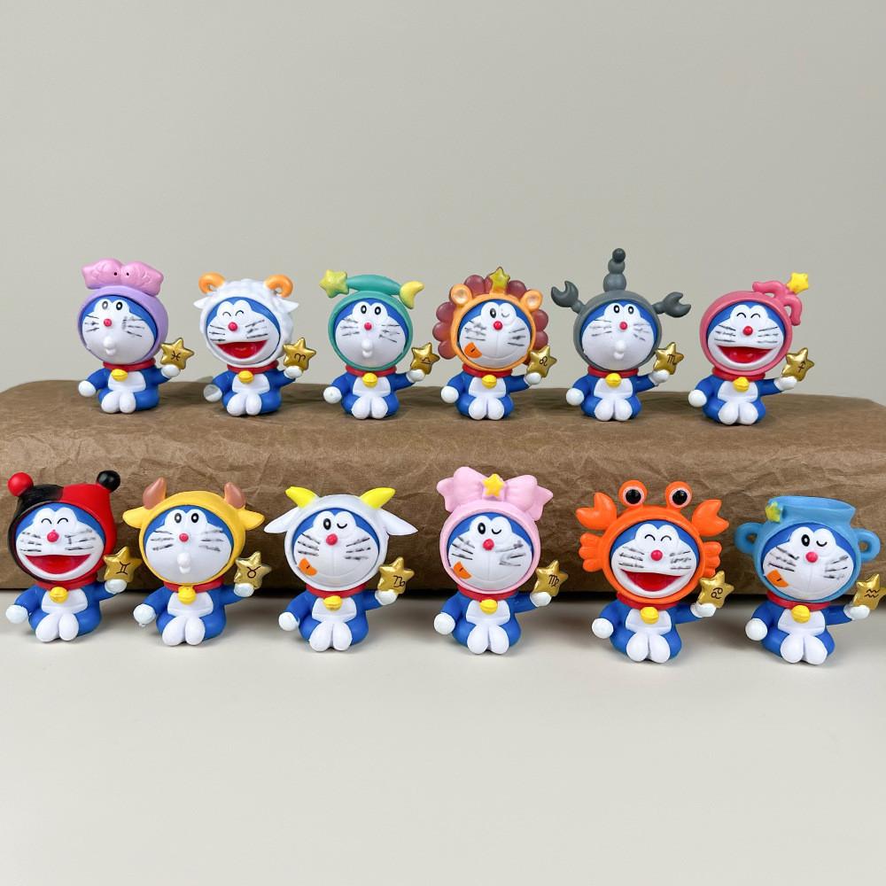 Figure Action Doraemon Cartoon Model Toy Decoration Doll Children Ornament Gifts
