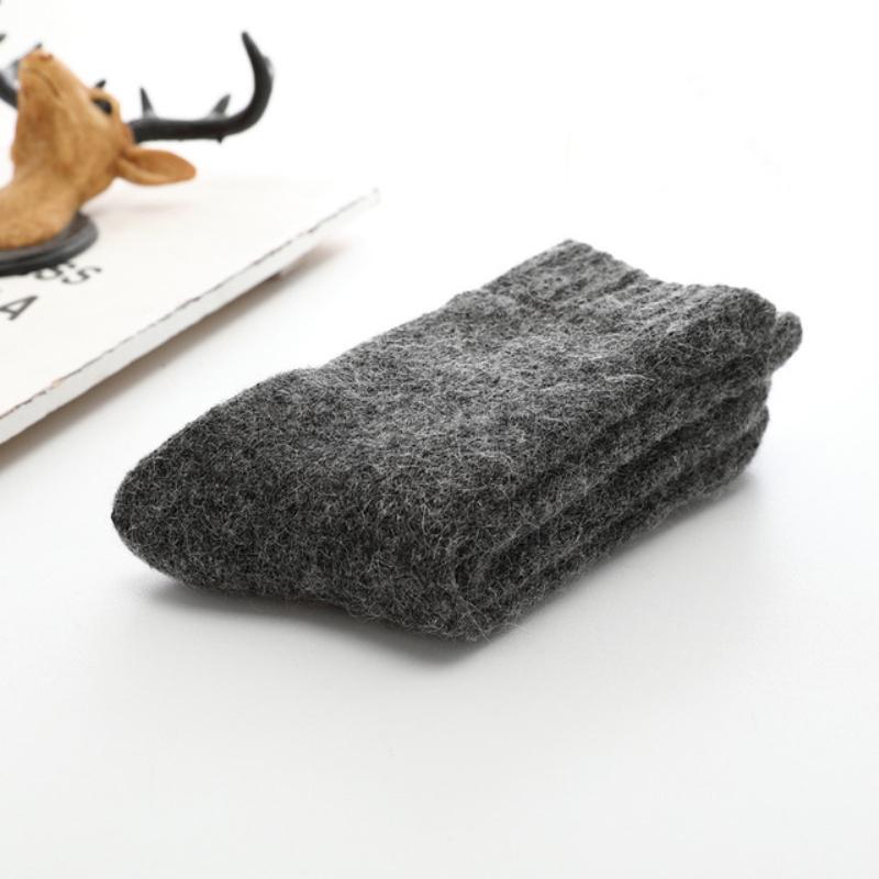 Super Thick Winter Socks Merino Wool Rabbit Socks Against Cold Russia Winter Warm Male Men Socks