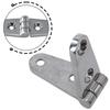Marine Grade 316 Stainless Steel Strap Butt Hinge with 4 Mounting Holes for Hatch Doors Cabinet Use On Boats and Yachts