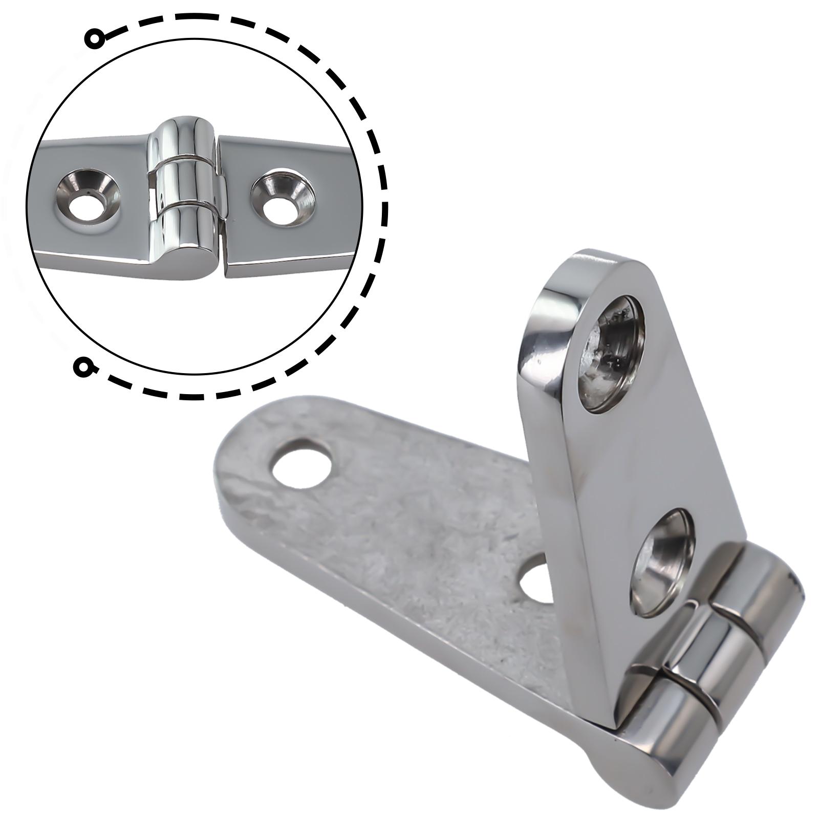 

Marine Grade 316 Stainless Steel Strap Butt Hinge with 4 Mounting Holes for Hatch Doors Cabinet Use on Boats and Yachts China Mainland