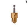 Titanium Plated Ppr Lifting Drill Water Pipe Repair Reamer Set For 4:6 ⁄ 1 Inch Water Pipe Opening Hex Shank Water Pipe Drill