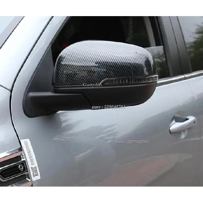 For Great Wall Cannon GWM Poer Ute - Chrome Rear View Side Door Mirror Cover Trim Protection Cap Accessories Car Styling
