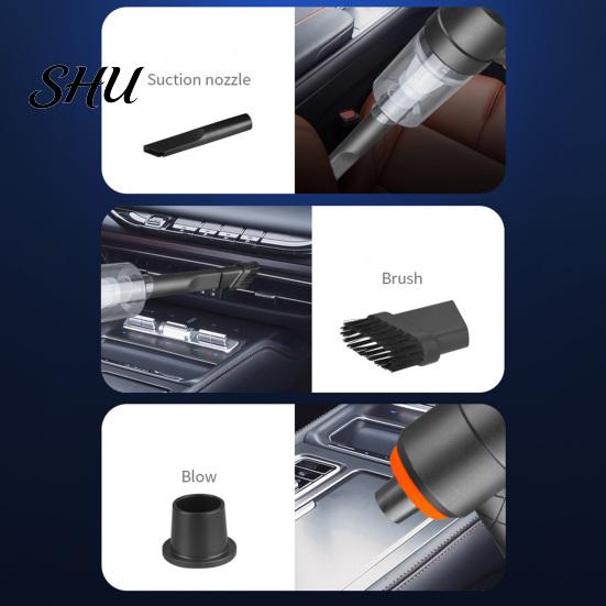 Auto Vacuum Cleaner Car Portable 200mAh 120W Strong Suction Cleaning Mini USB Cordless Dust Buster Household Supplies
