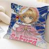 Cardcaptor Anime Sakura Personalized Picture Text Home Decorative Pillows Household Gifts Xcm