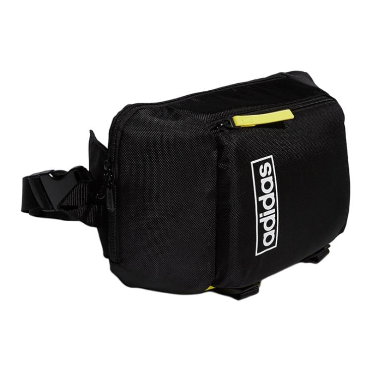 adidas Polyester Crossbody Bag Sling Bag Regular Unisex Black FL4044